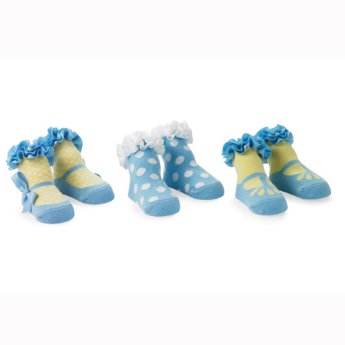 Springtime Baby Socks - Center